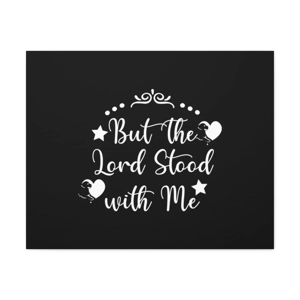 Scripture Walls Stood With Me 2 Timothy 4:17 Christian Wall Art Bible Verse